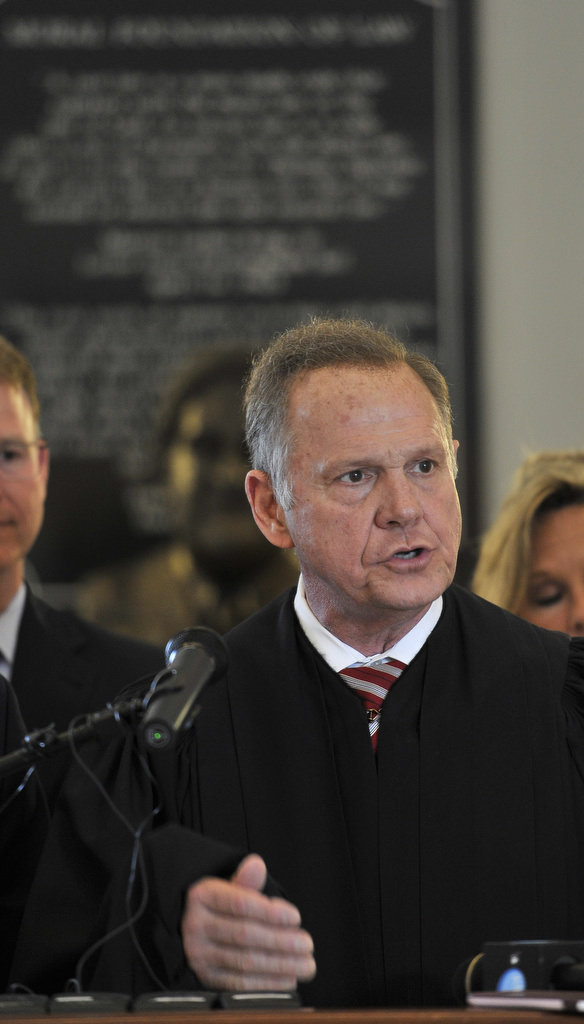 Alabama Chief Justice Roy Moore Suspended For The Rest of 