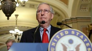 McConnell, Senate GOP happy to sit out debt limit talks — for now