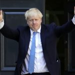 Former UK Prime Minister Boris Johnson leads as he looks to retake top job