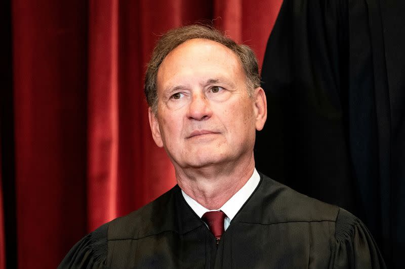 Supreme Court’s Alito says abortion draft leak made justices ‘targets’