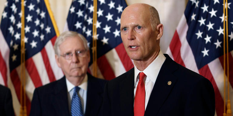 Rick Scott launches his Trump-backed challenge of Mitch McConnell to become Senate GOP leader