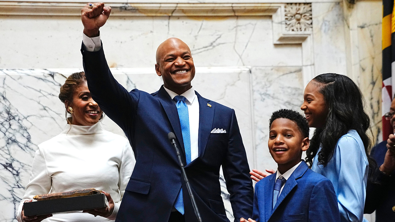 Wes Moore makes history as Maryland’s first Black governor