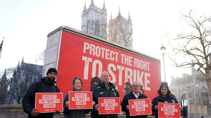 Britain hit by biggest strike in more than a decade with schools shut and rail networks disrupted