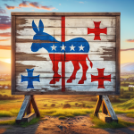 AJC poll: Democratic support plummets in Georgia as base demands more fight